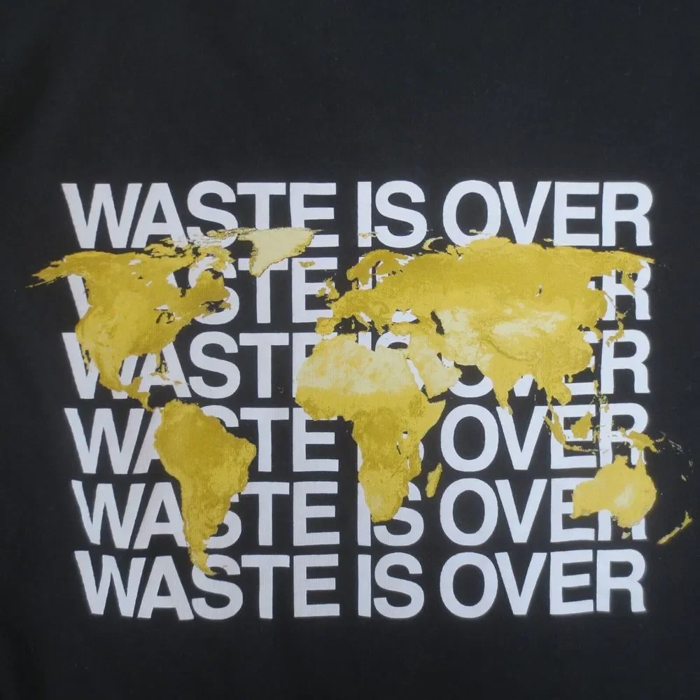 The North Face National Geographic T Shirt Womens XS Short Sleeve Waste Is‎ Over - Picture 3 of 7